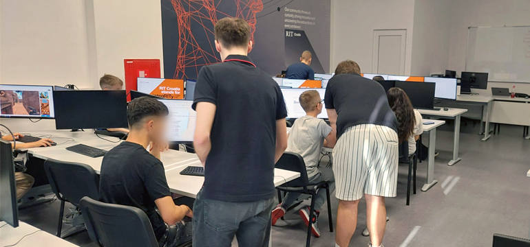 Slika: DOPRINOS INFORMATIČKOJ IZOBRAZBI MLADIH