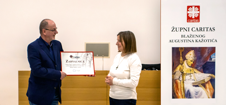 Slika: PROSLAVLJENA DESETA OBLJETNICA ŽUPNOG CARITASA